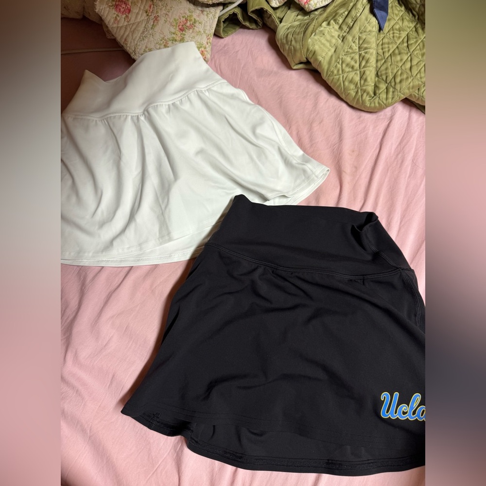 Lululemon Athletica Align White and Black Skirt Bundle